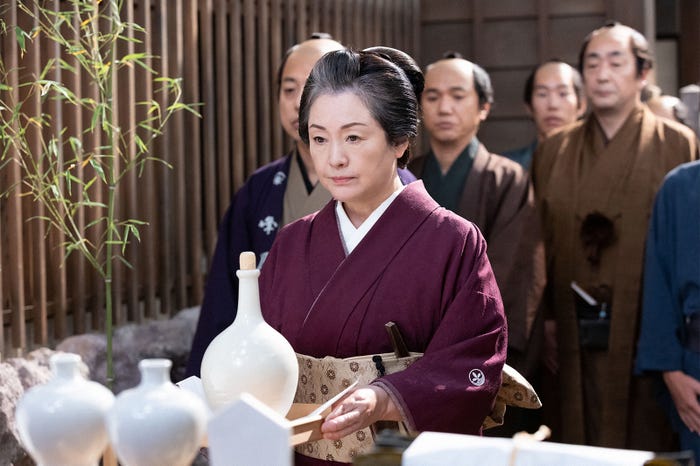 松坂慶子/「らんまん」第1話(C)NHK