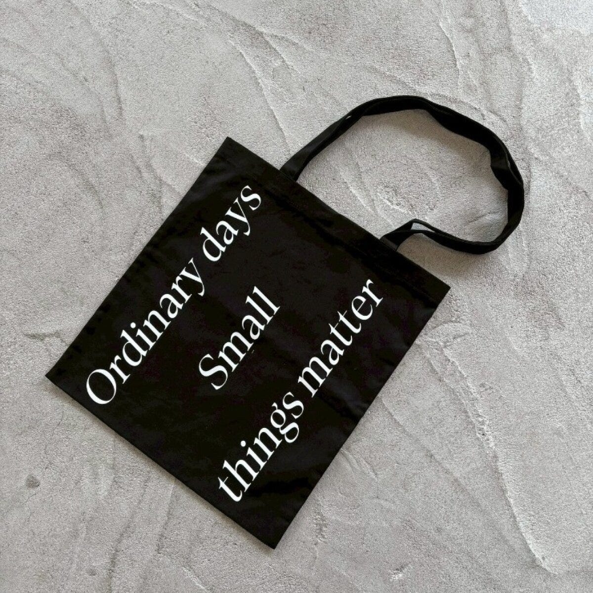 2026春しまむらコラボ黒帆布トートバッグ