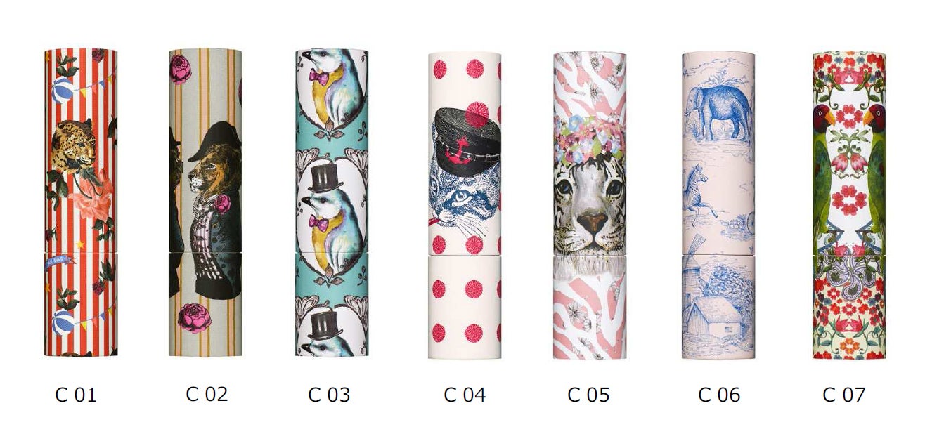 リップスティック ケース Ⅰ／全7種／各1,000円（税抜）／画像提供：PAUL & JOE BEAUTE