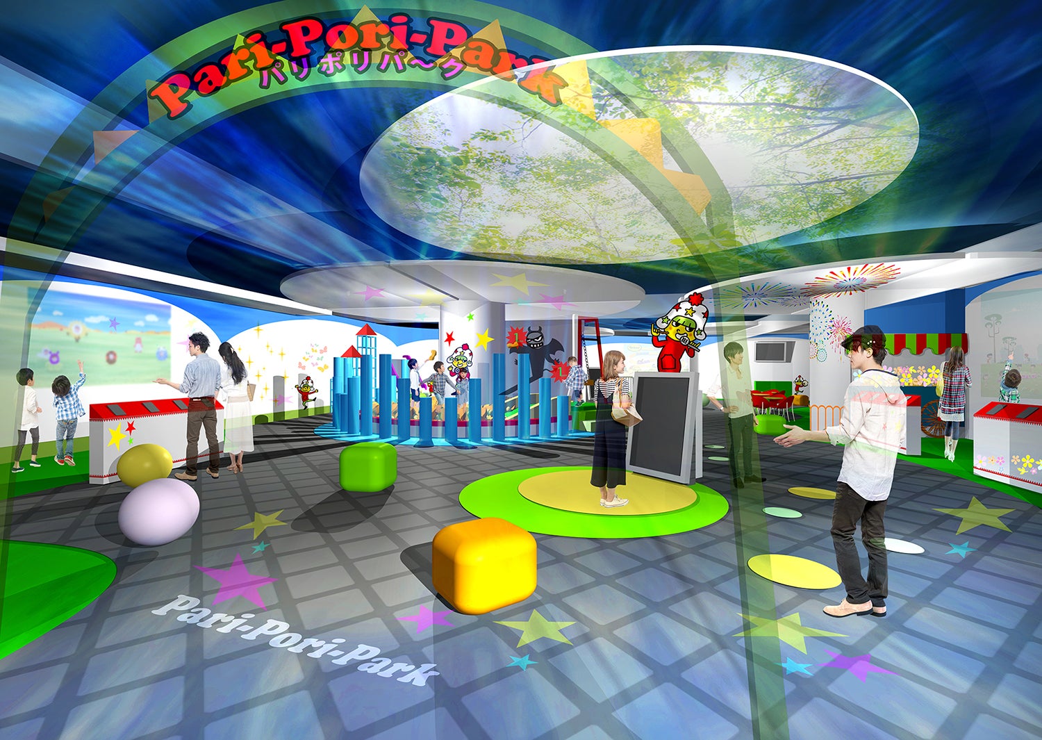 ベビースターラーメンの都市型テーマパーク「リトルおやつタウンNamba」大阪に誕生