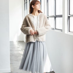 ぽっちゃりさんに似合うスカートコーデ 着痩せテクでスタイルアップを叶える モデルプレス ぽっちゃりさんに似合うスカートコーデ 着痩せテクでスタイルアップを叶える モデルプレス