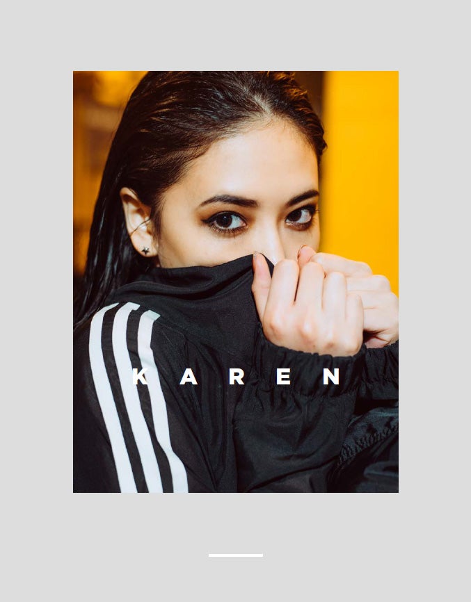 B面限定版「KAREN」（JJ編集部）表紙 （画像提供：所属事務所）