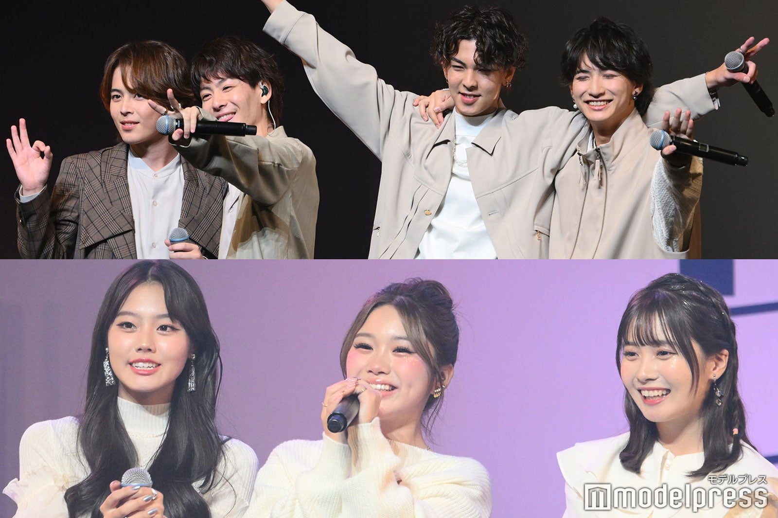 「今日好き」から誕生のボーカルグループ・crhug＆arban、新曲初パフォーマンス フレッシュにステージ彩る＜TGC teen 2023 Winter＞