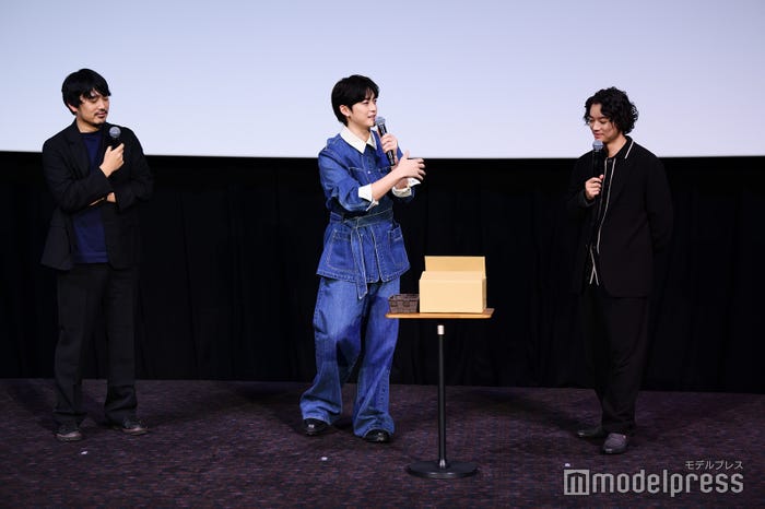 水野格監督、高橋文哉、染谷将太(C)モデルプレス