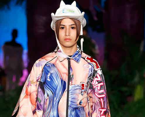 kemio、ミラノコレクションデビュー 特大カラコンで「マジで目がタピオカ」