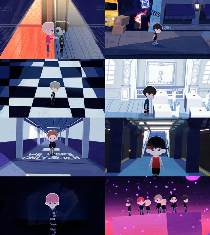 「We are Bulletproof:the Eternal」MVより(画像提供:Big Hit Entertainment)