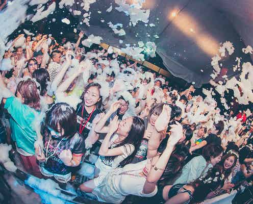 渋谷が“カリブの楽園”に「泡パラダイス」5万人動員人気パーティがパワーアップ