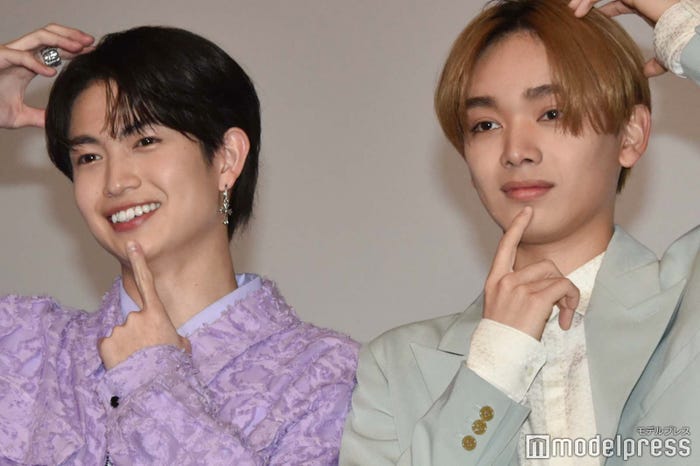 綱啓永、宮世琉弥(C)モデルプレス