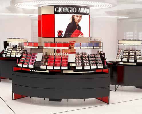 【ジョルジオ アルマーニ ビューティ】三越銀座店、西武池袋本店に新店舗オープン!