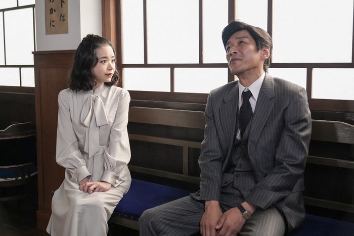 趣里、村上新悟「ブギウギ」第59話(C)NHK