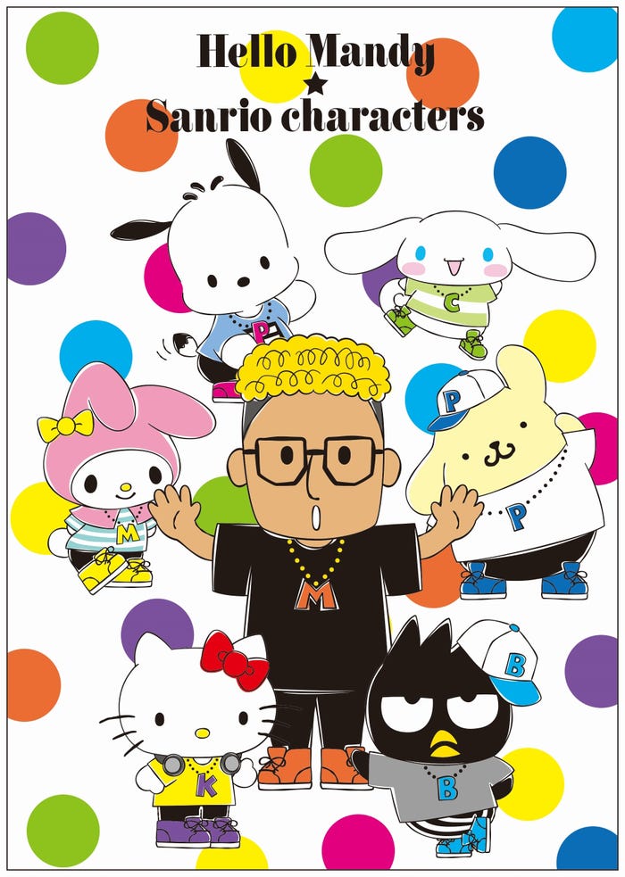 「Hello Mandy」(C)1976, 1989, 1993, 2001, 2018 SANRIO CO.,LTD(C)LDH ASIA