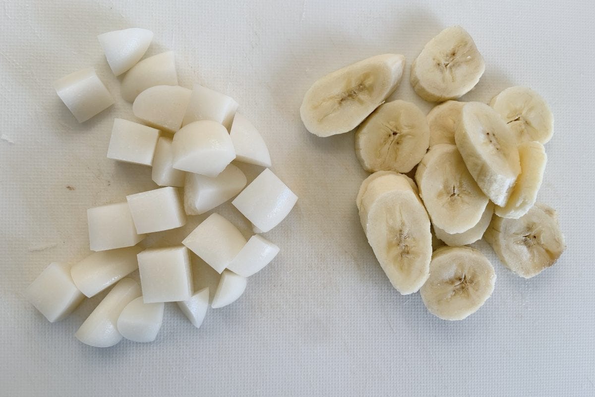 バナナ餅ソテー