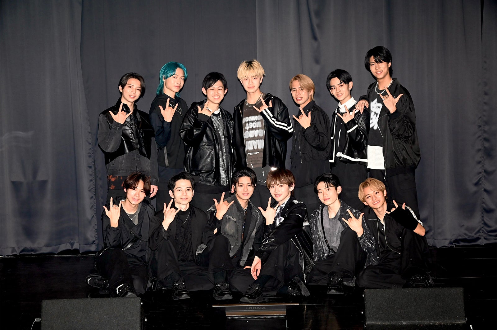 （後列左より）リオ、リョウタロウ、コウヘイ、コウスケ、トワ、タロウ、オオジュ（前列左より）ユウタ、ユウゴ、リョウ、リク、ケンタ、ショウ（提供写真）