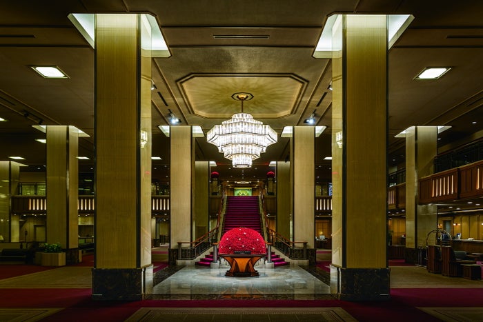 帝国ホテル 東京 ロビー（提供画像：帝国ホテル）