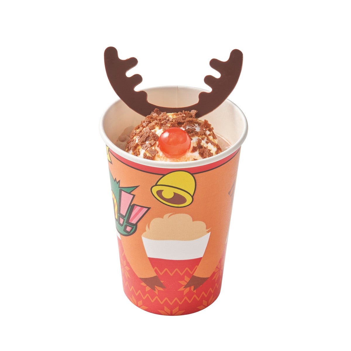 ぐうたらトナカイのキャラメル・ミルクティー／画像提供：ユニバーサル・スタジオ・ジャパン