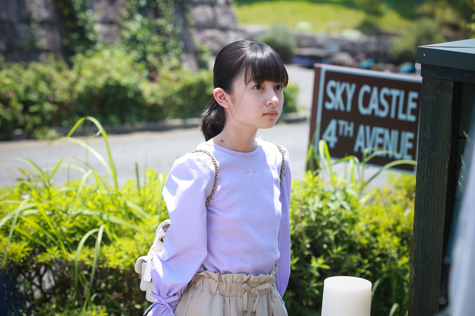 白山乃愛「スカイキャッスル」第3話より（C）テレビ朝日