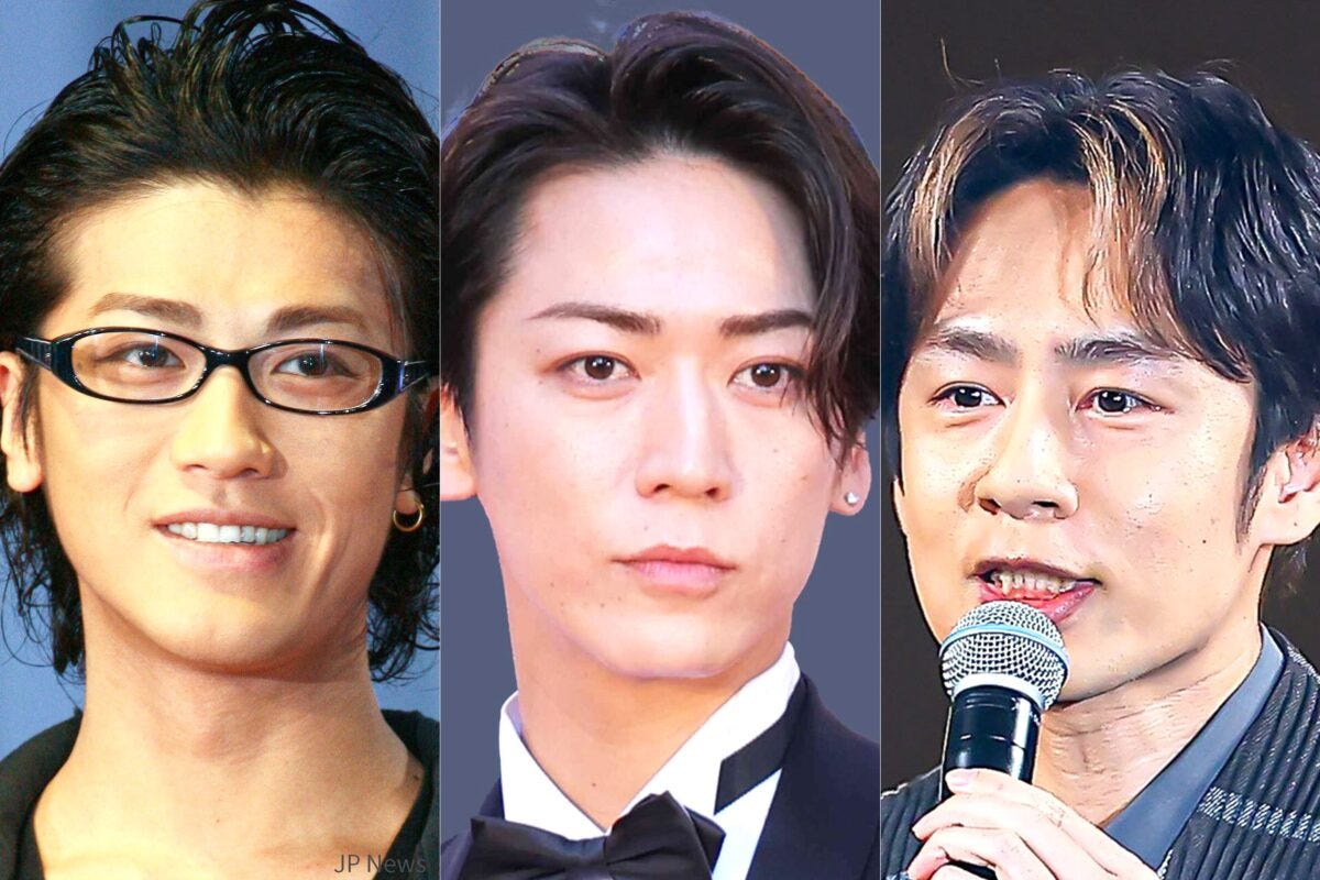赤西仁・亀梨和也・中丸雄一