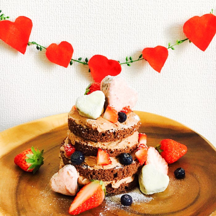 豪華なバレンタインを…/画像提供:柏原歩