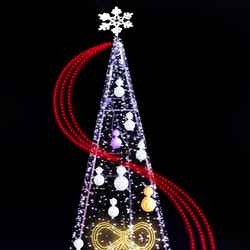 和のクリスマスツリー/画像提供:大阪城イルミナージュ実行委員会