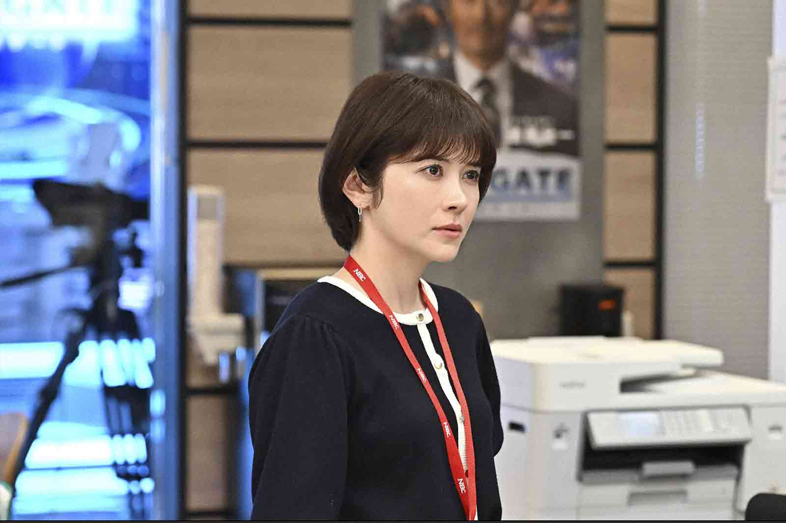 宮澤エマ「キャスター」第6話（C）TBS