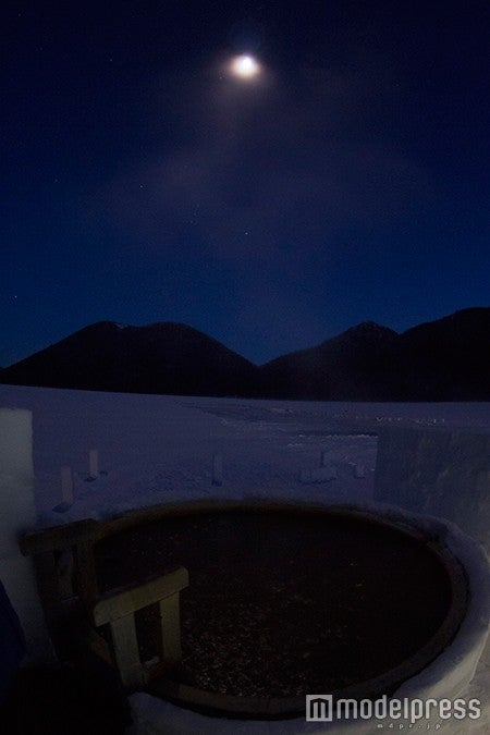 頭上に満点の星空が広がる／画像提供：然別湖ネイチャーセンター