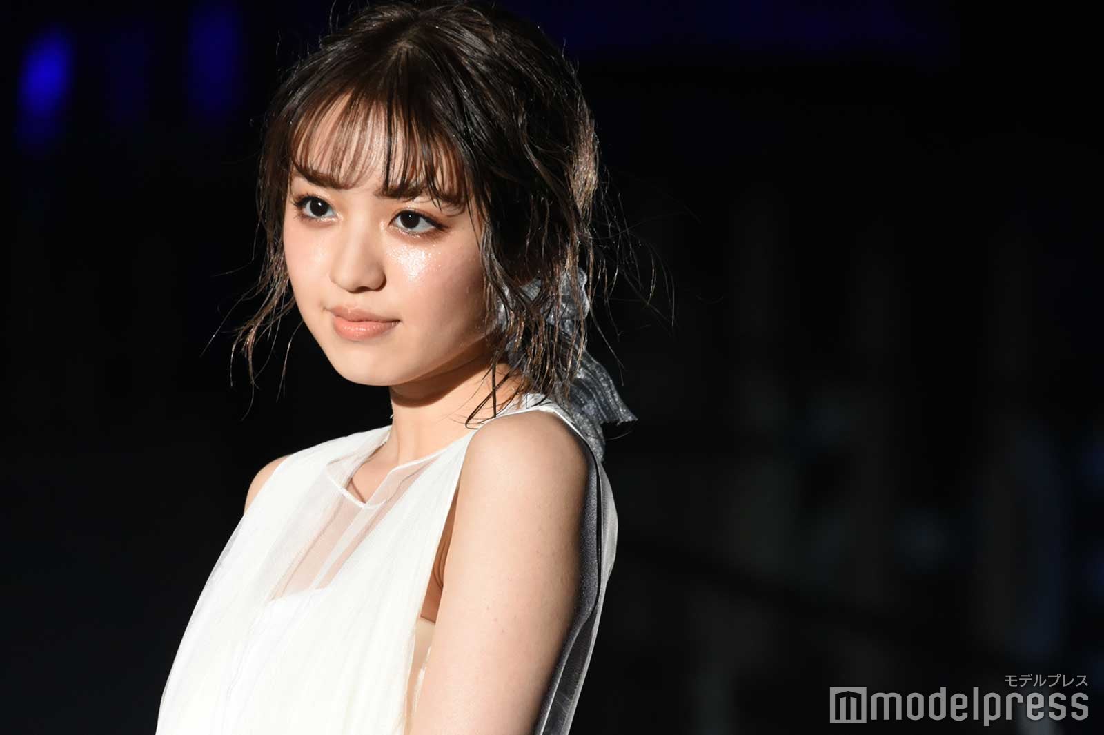 ヘアチェンジ前の香音（C）モデルプレス