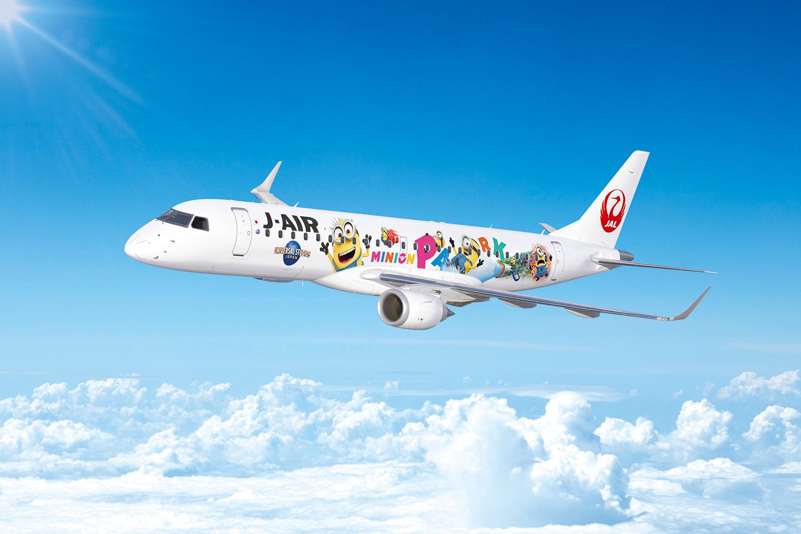 JAL「ミニオンジェット 2」国内線に就航　ミニオンたちが日本の空を駆け巡る／画像提供：日本航空株式会社