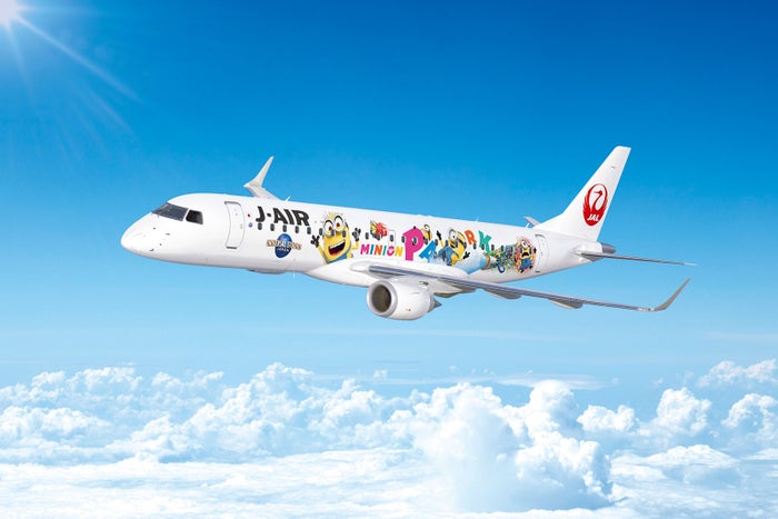 JAL「ミニオンジェット 2」国内線に就航　ミニオンたちが日本の空を駆け巡る／画像提供：日本航空株式会社