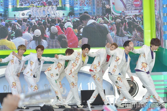 超特急/めざましライブの様子 (C)モデルプレス