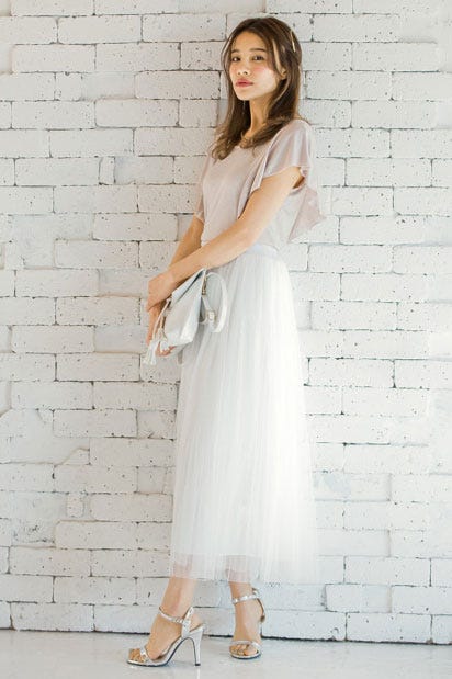 ショルダーフリルカットソー「Re:EDIT by GALSTAR」1,398円(税込)/画像提供:Re:EDIT by GALSTAR