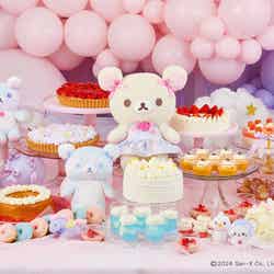 スイーツブッフェ with コリラックマ ~お空のくるりんわたあめ~(C)2024 San-X Co., Ltd. All Rights Reserved.