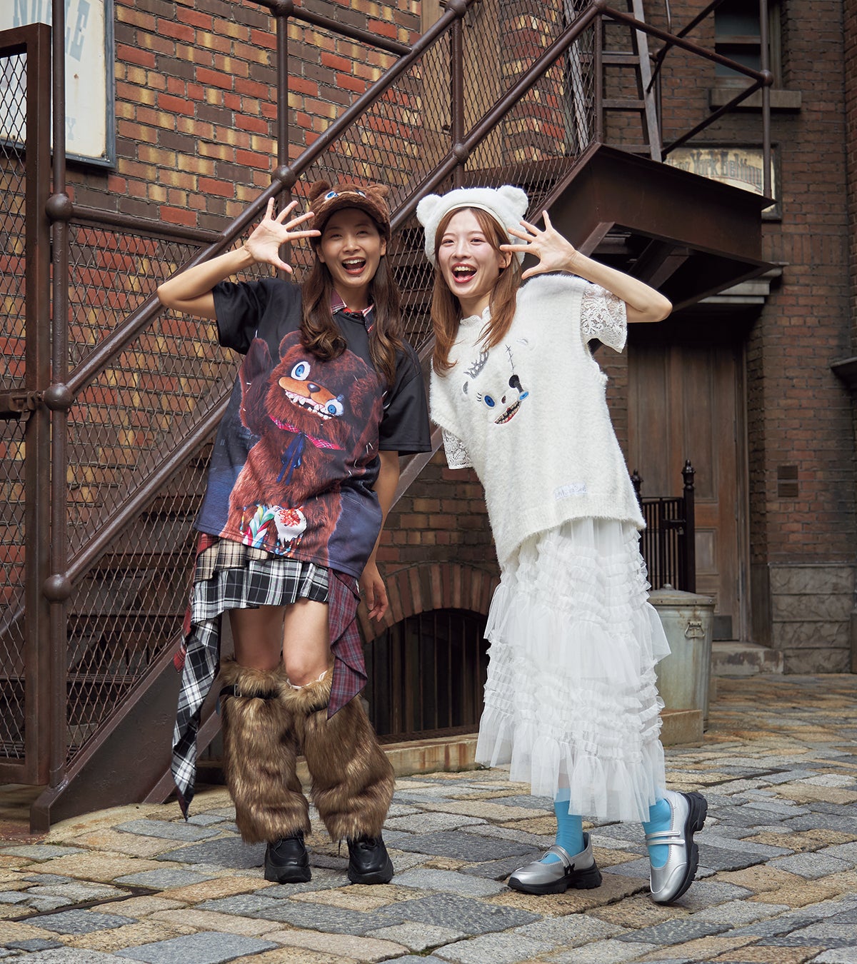 ハミクマコーデ:『Tシャツ』、『キャップ』／画像提供：ユニバーサル・スタジオ・ジャパン