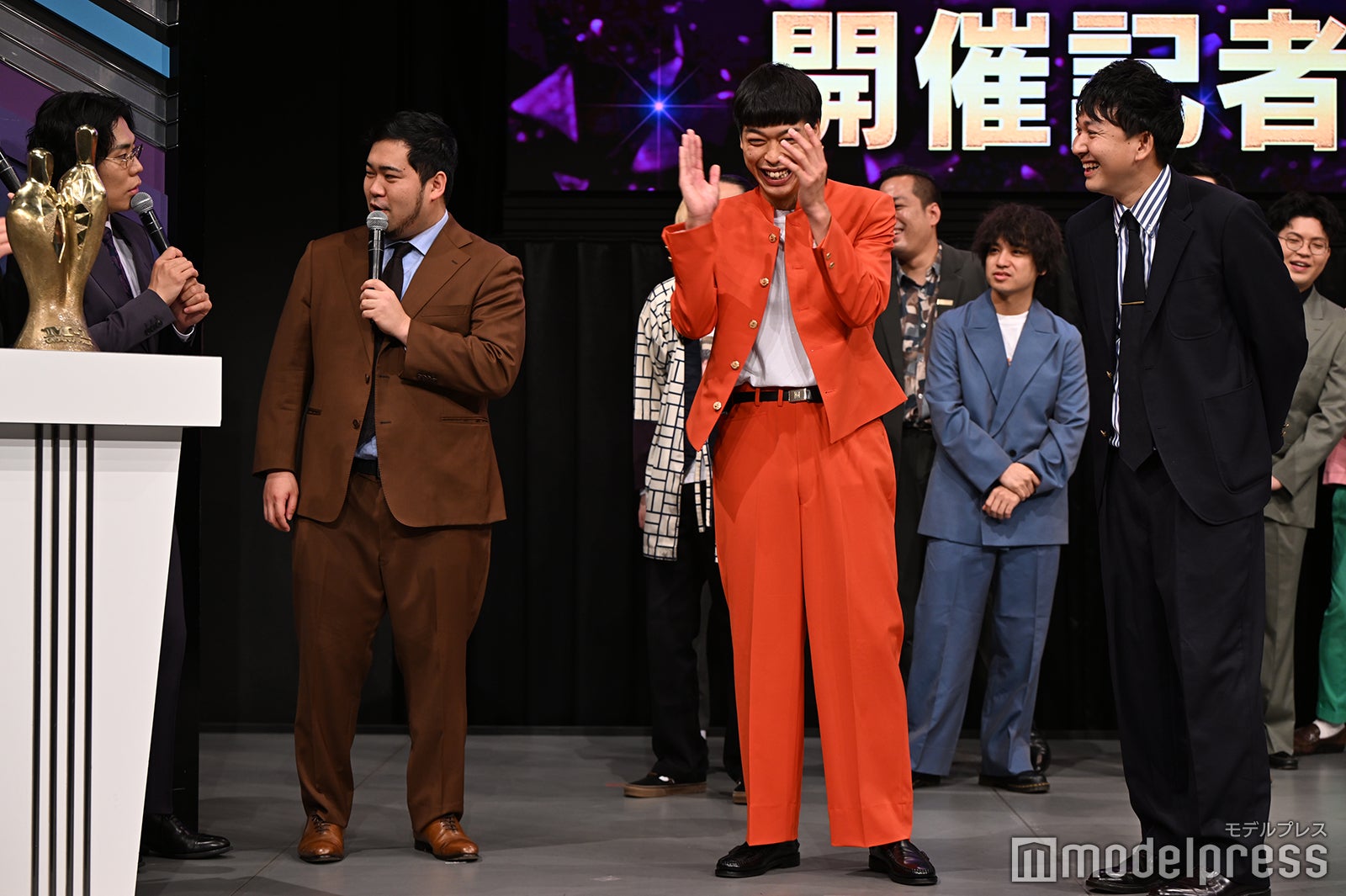 「M-1グランプリ2025」会見の様子（C）モデルプレス