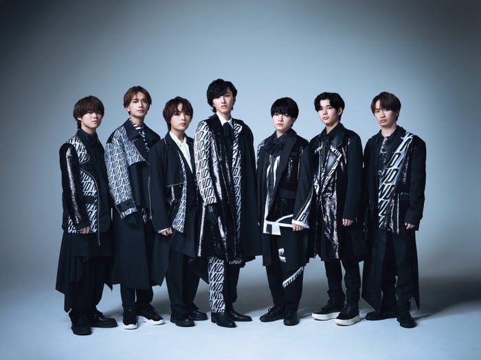 なにわ男子(大橋和也、高橋恭平、大西流星、道枝駿佑、西畑大吾、長尾謙杜、藤原丈一郎)(提供写真)
