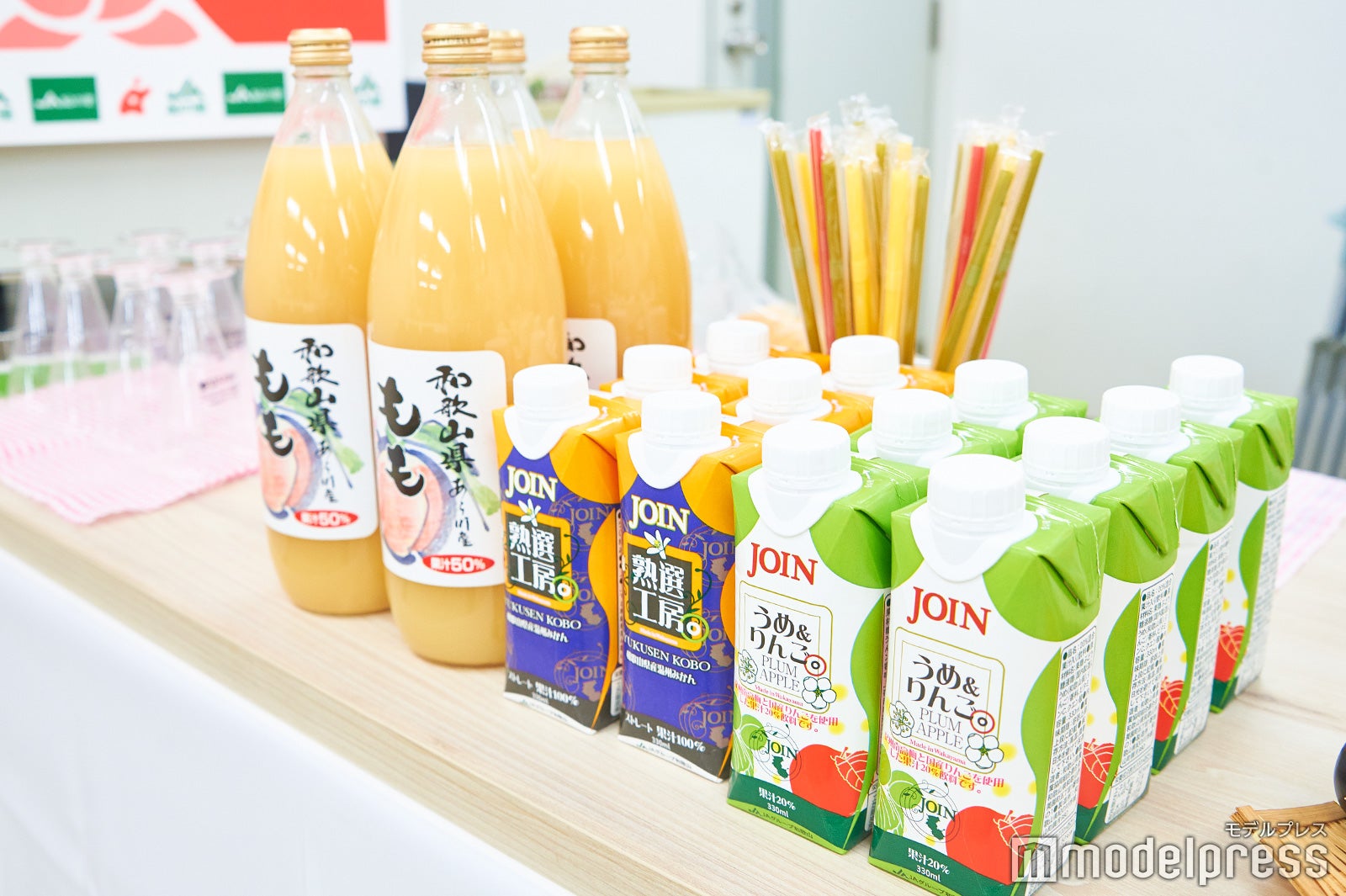 国産フルーツを使ったジュースも充実 （C）モデルプレス