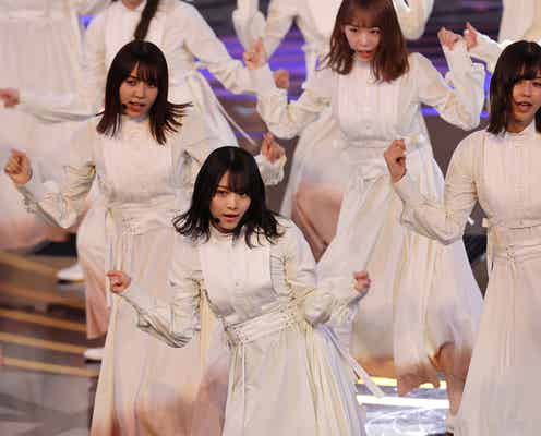 櫻坂46、紅白リハ登場 「Nobody's fault」披露<紅白リハ1日目>