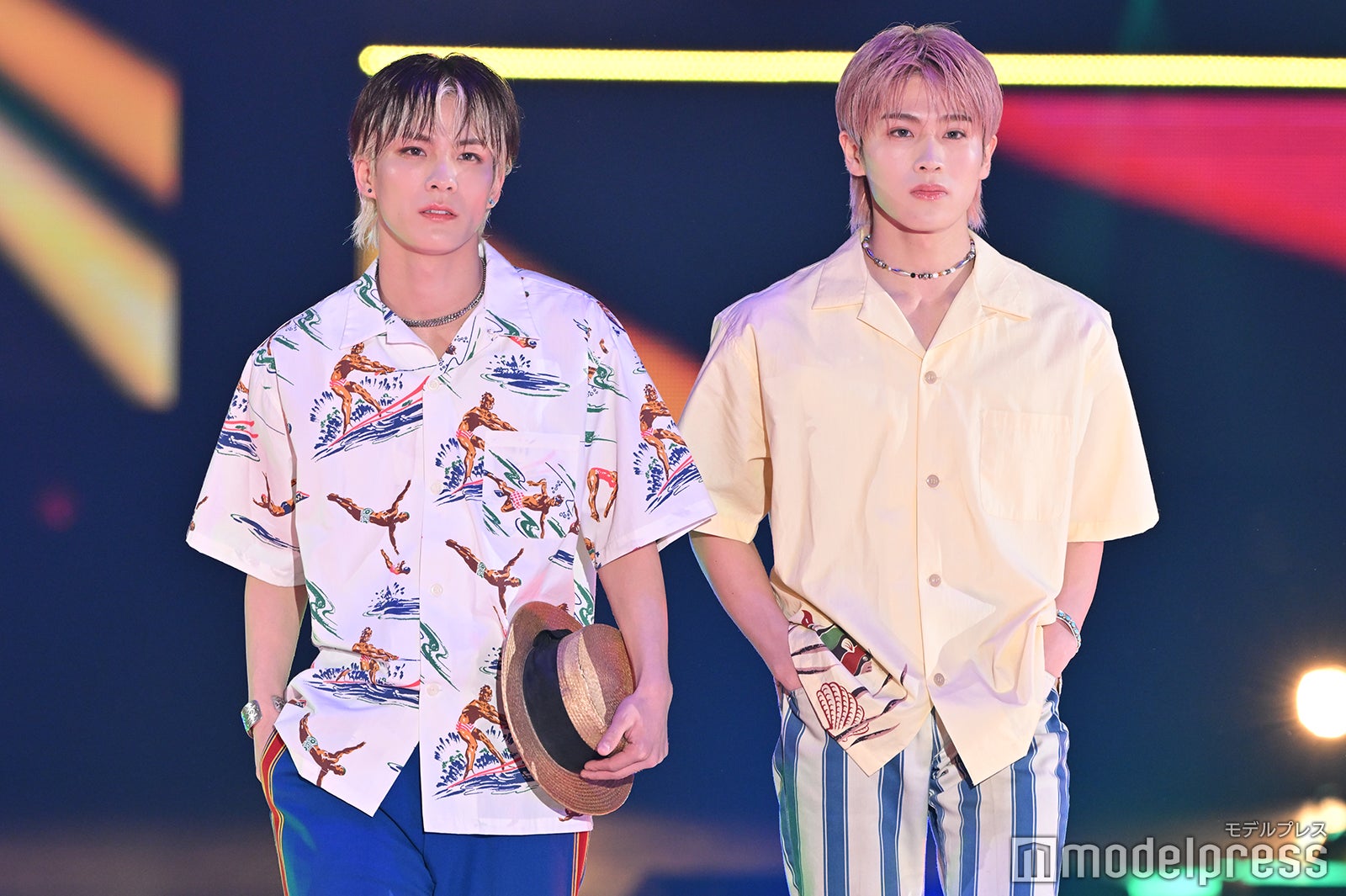 谷口太一、大久保波留（C）モデルプレス