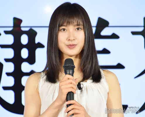 土屋太鳳、美の秘訣明かす 爽やかワンピで登場