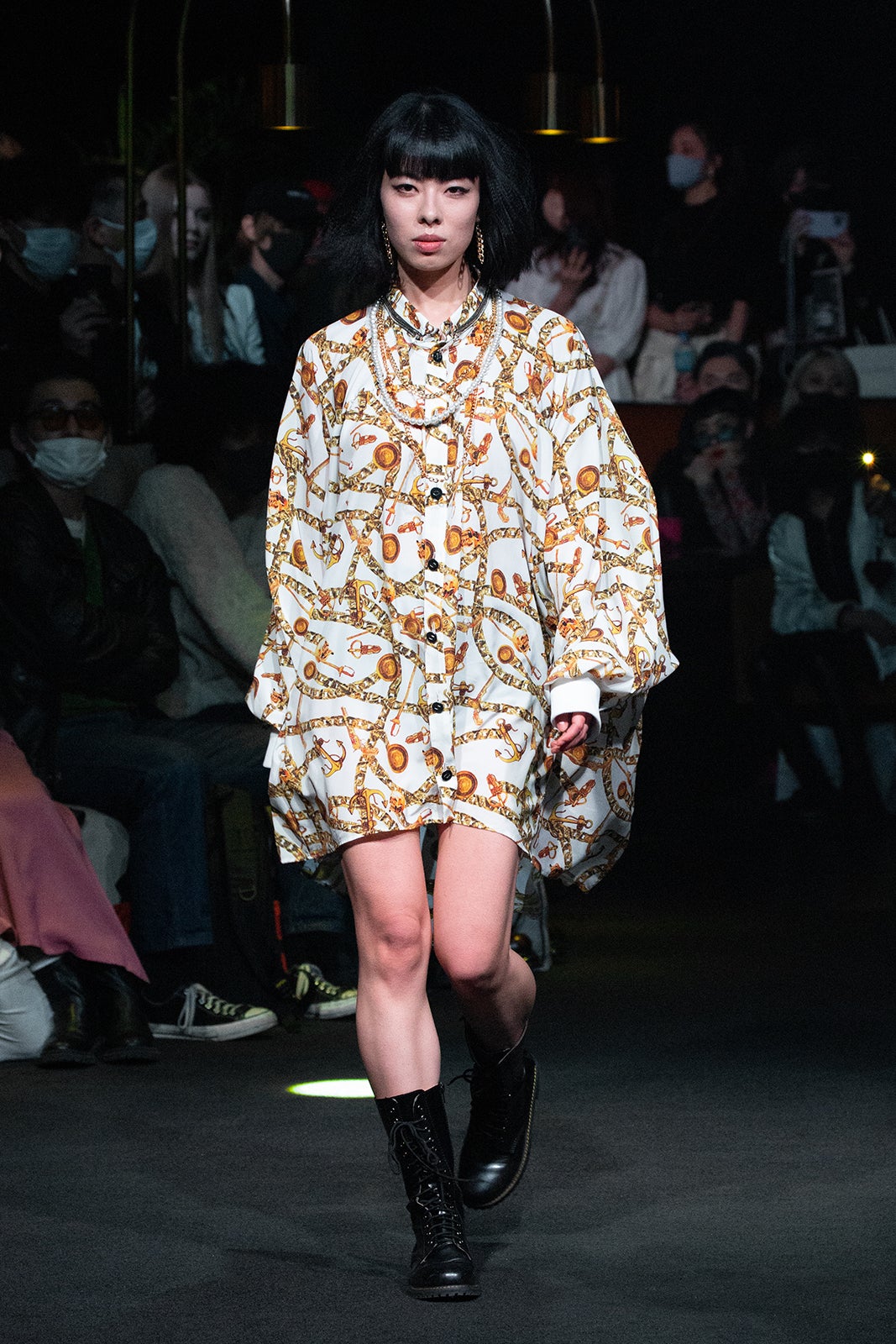 ランウェイショーの様子（提供写真）