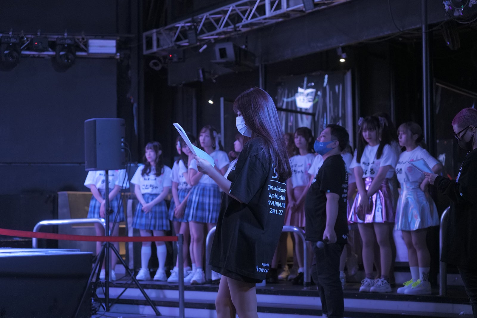 「ラファエルプロデュースアイドル」最終審査より（提供写真）