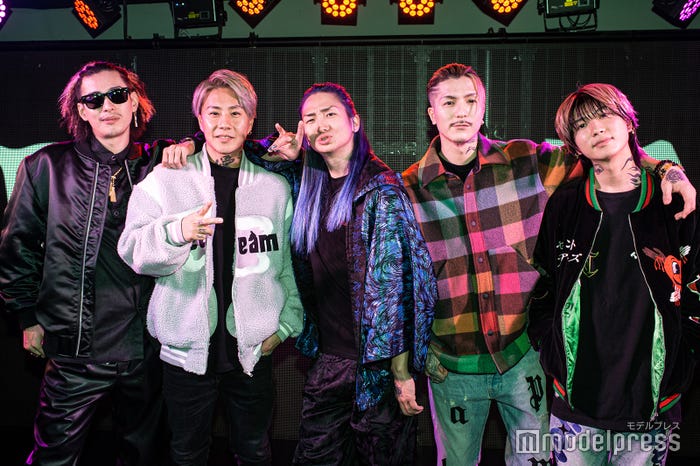 Repezen Foxx/(左から)DJ脇・DJ銀太・DJ社長・DJふぉい・DJまる(C)モデルプレス