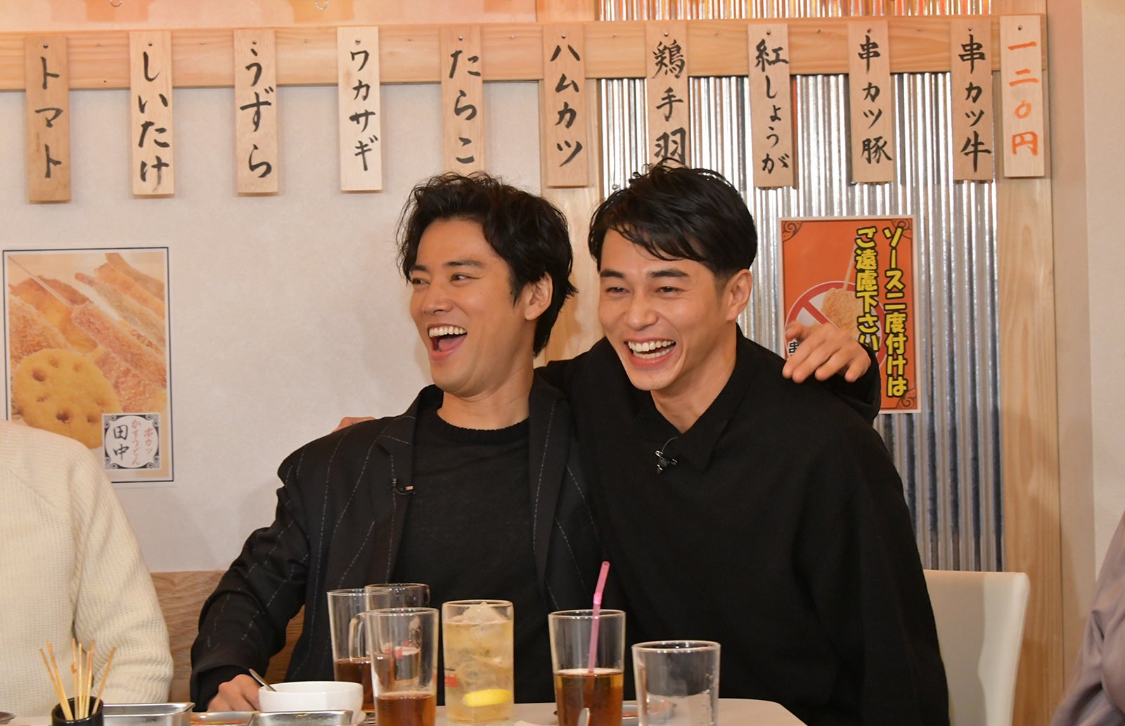 桐谷健太、東出昌大（C）テレビ朝日