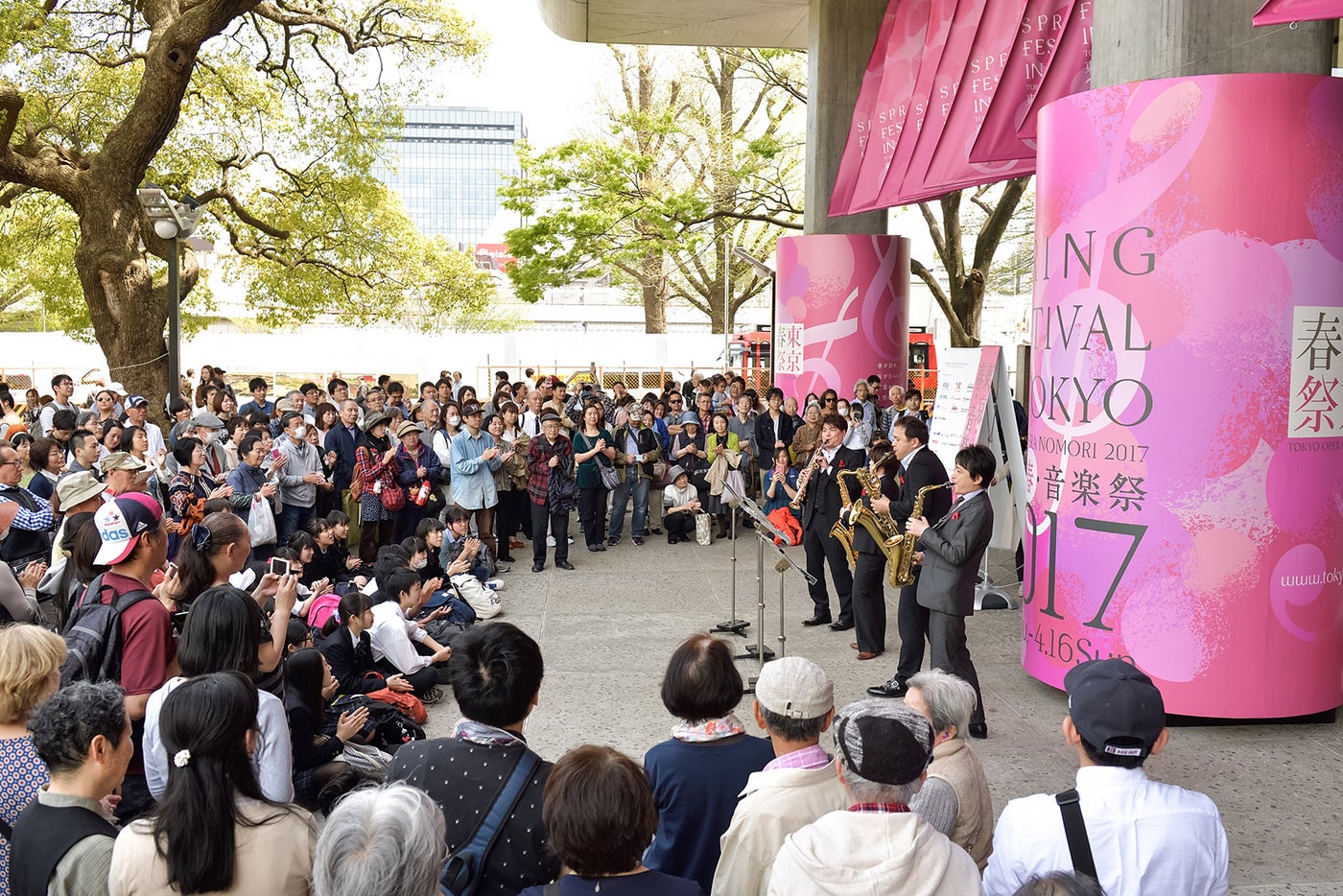 桜の街の音楽祭 in 日本橋／画像提供：日本橋桜フェスティバル実行委員会