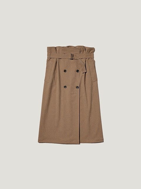 GU トレンチチェックスカート GUのトレンチチェックスカート