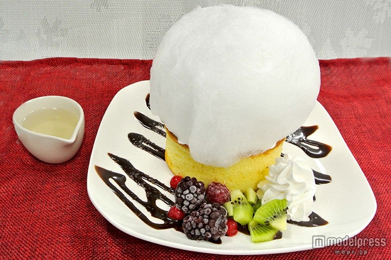 「ペンギンスノードームパンケーキ」／画像提供：すみだ水族館