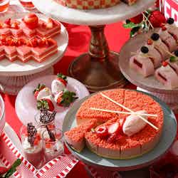 クレイジーストロベリー スイーツブッフェ/提供画像