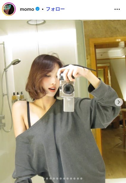 モモInstagramより