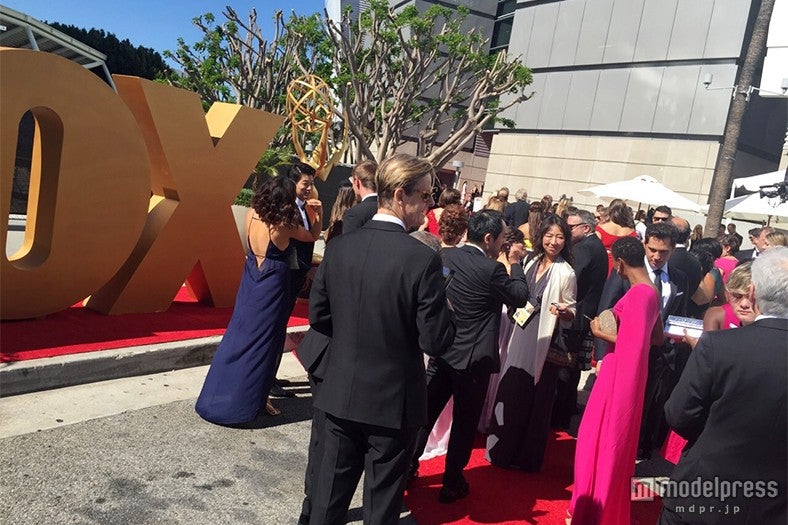 レッドカーペットの様子