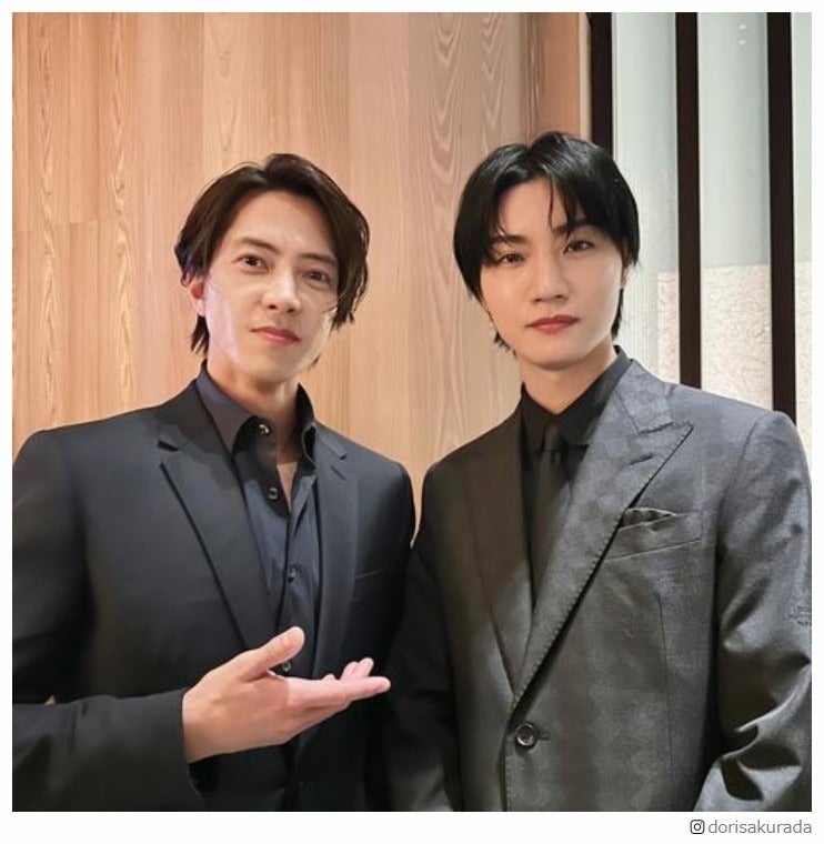 山下智久＆桜田通が再会「今際の国のアリス」2ショットに反響「キューマとニラギ熱い」