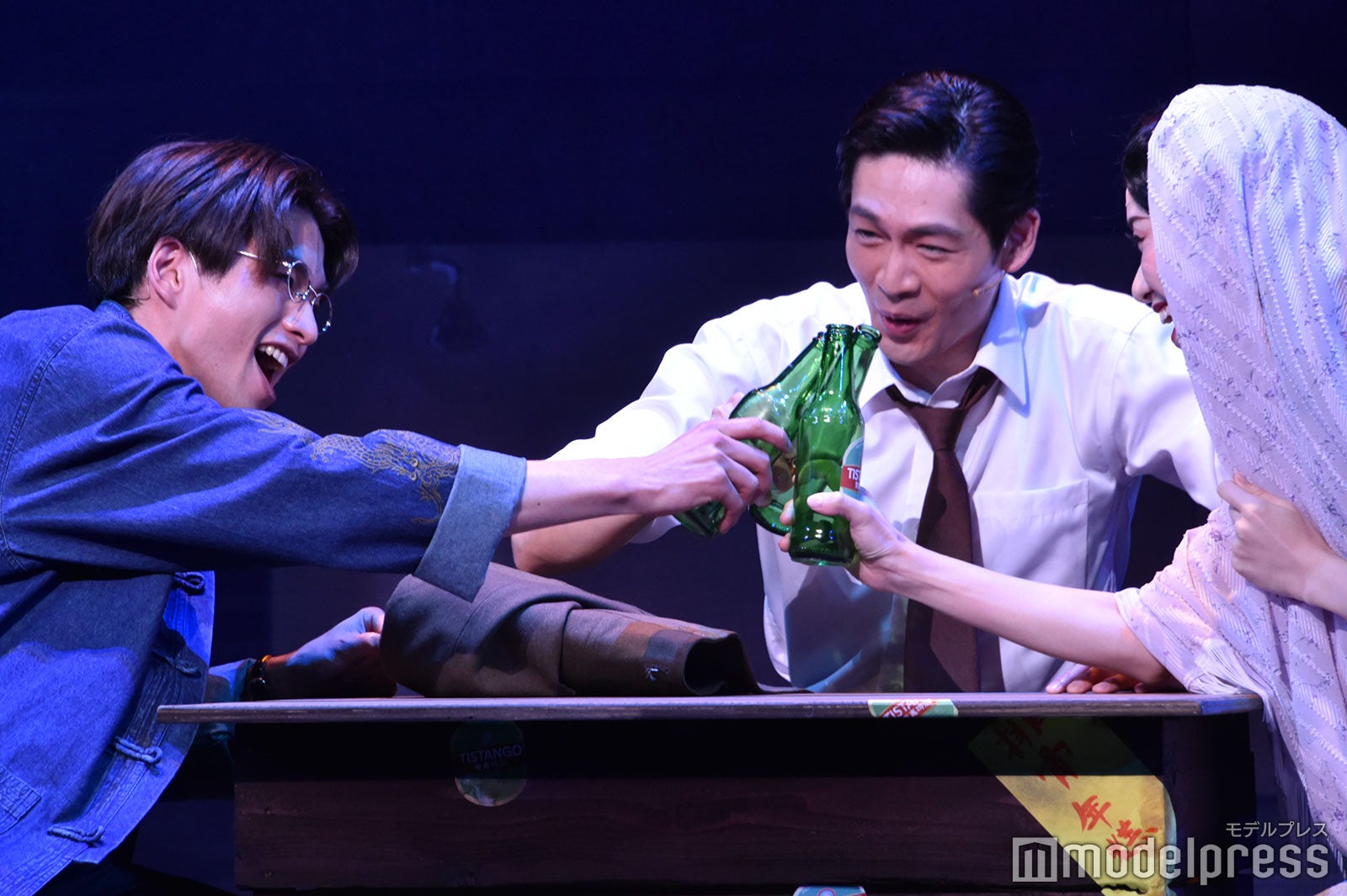 （左から）白洲迅、松下洸平、木下晴香（C）モデルプレス